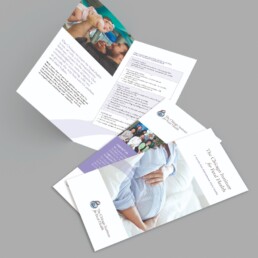 Korzenowski Design – Chicago Institute of Fetal Health, brochure