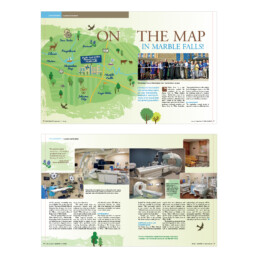 The Catalyst story spread Marble Falls location