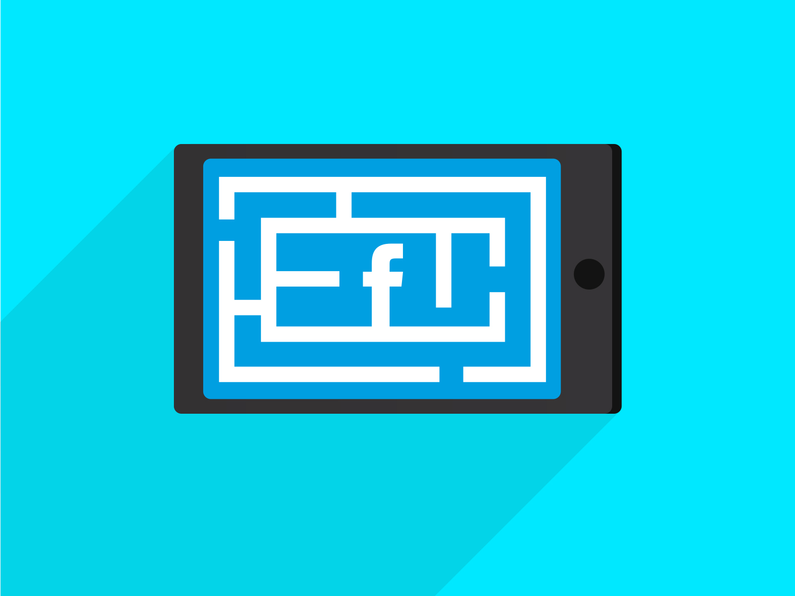 Facebook marketing icon