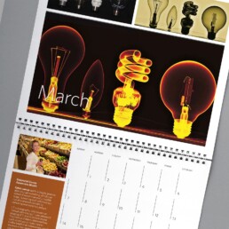 Korzenowski Design – Jefferson Radiology, promotional branded calendar