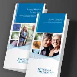 Korzenowski Design – Jefferson Radiology, service line brochure