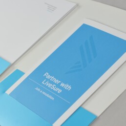 Korzenowski Design – LiveSure, informational pitch brochure