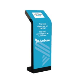 Korzenowski Design – LiveSure, POP kiosk