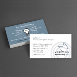 Korzenowski Design – Marvolus, business card design