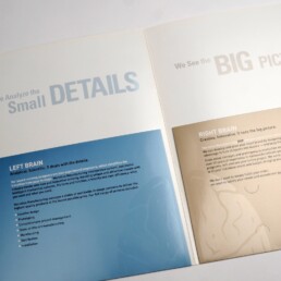 Korzenowski Design – Marvolus, retail B2C unique presentation folder
