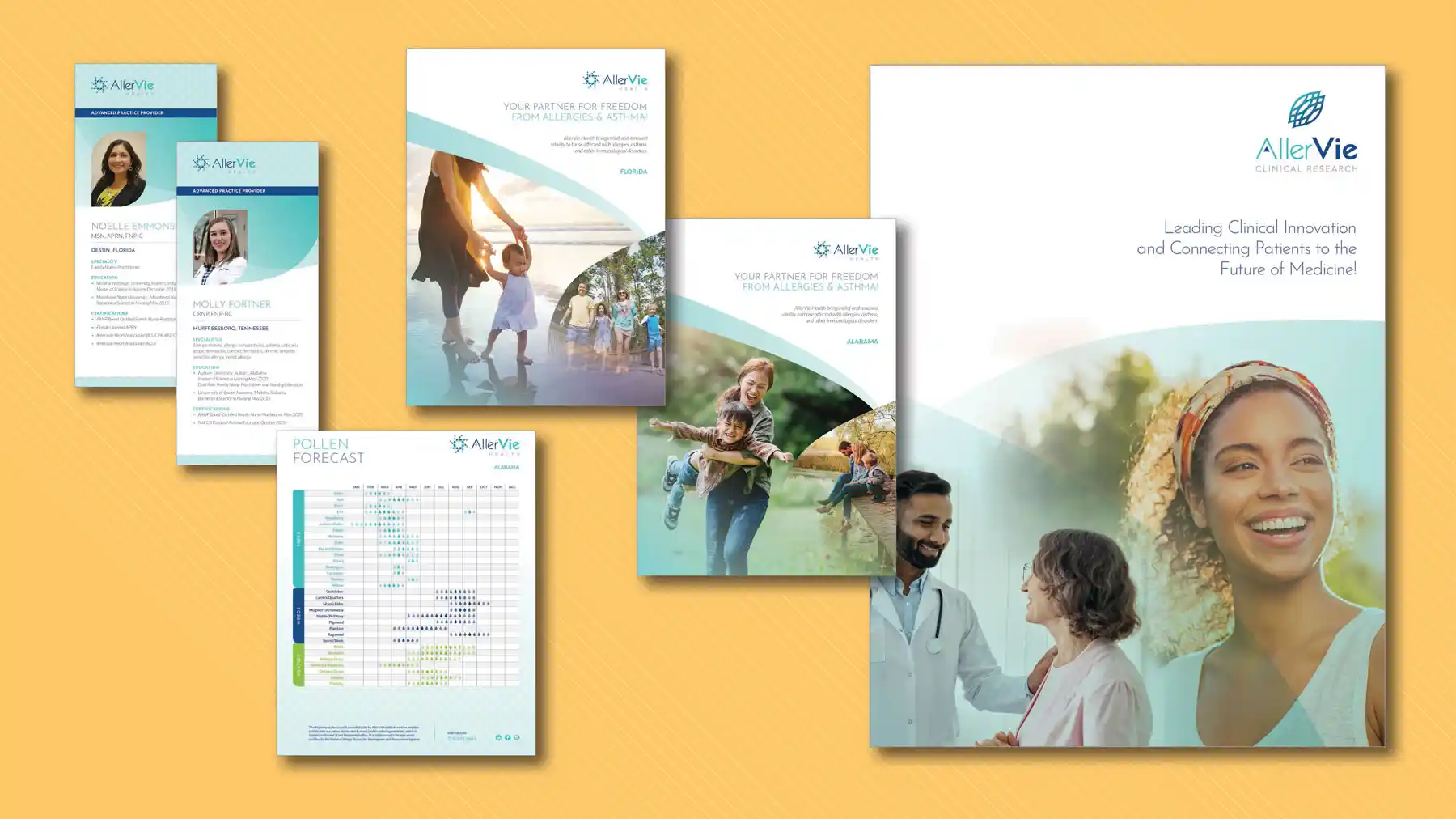 AllerVie print projects