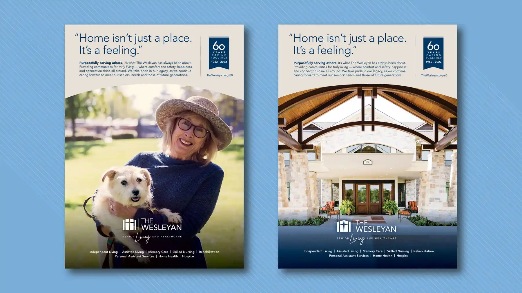 The Wesleyan full page ads